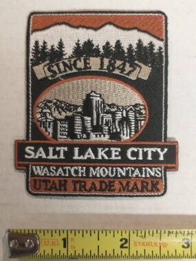 Salt Lake City Iron-On Patch